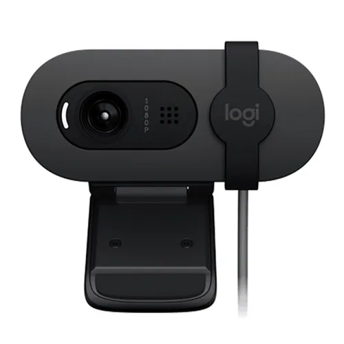 Webcam Logitech Brio 100 Đen Full HD (960-001587)