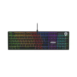 Bàn Phím Cơ Gaming MSI FORGE GK320 US Mechanical - Red Switch (S11-04US2F1-HH9) (Đen)