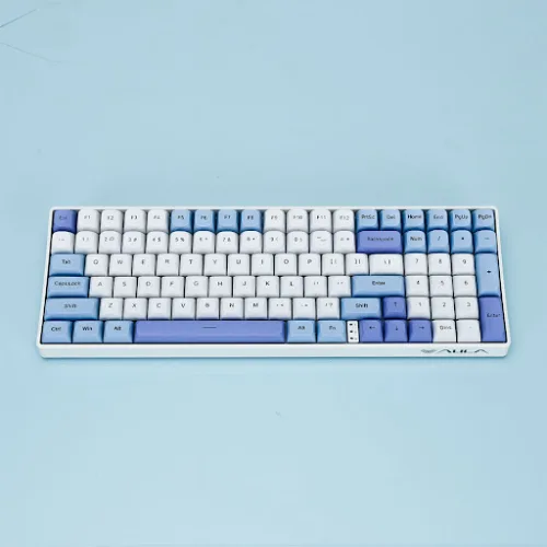 Bàn Phím Cơ Gaming 3 Mode AULA S100 PRO (Xanh dương+trắng+tím/ Red switch)