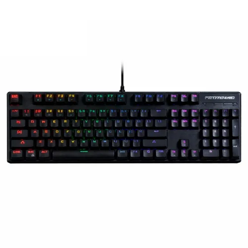 Bàn phím cơ gaming Motospeed WS1 | Có dây, Fullsize, Optical Switch, RGB Rainbow, Black