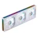 Quạt tản nhiệt PC Jonsbo ZA‑240 | Kit liền khối 2 fan 242mm, ARGB, Gió ngược, Trắng - 4