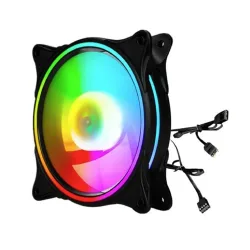 Quạt tản nhiệt PC Loving Cool XZ-12025 | Fan lẻ 120mm, ARGB, Đen