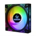 Quạt tản nhiệt PC Loving Cool YF 12025 | Fan lẻ 120mm, ARGB, Đen - 3