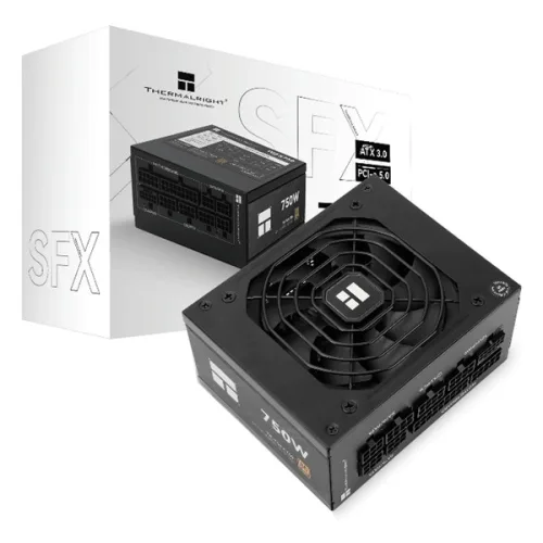 Nguồn máy tính Thermalright SFX TGFX 750W | F-Module 80 Plus gold Atxb.0 Pcie5.0, Đen