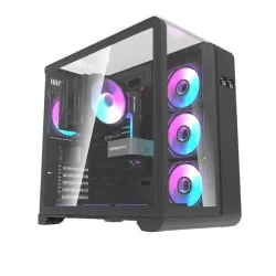 Thùng máy Darkflash L280 F-ATX (View 3 Góc) - Đen