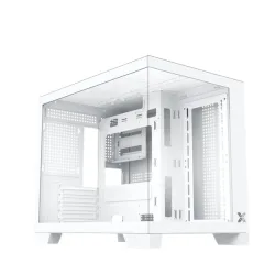 Thùng máy Xigmatek Xigmatek Aqua ML (EN90045) ATX (Chưa Kèm Fan) | M-ATX/Mini-ITX, Kính cường lực, Trắng
