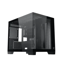 Thùng máy Xigmatek Aqua ML (EN90038) ATX (Chưa Kèm Fan) | M-ATX/Mini-ITX, Kính cường lực, Đen