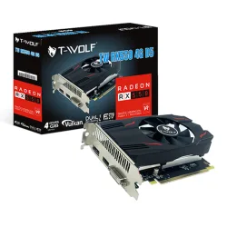 Card màn hình AMD Radeon RX 550 T-WOLF | 4GB GDDR5, 128-bit, nguồn đề nghị 250W