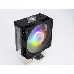 Tản nhiệt khí Leopard K400 RGB - Black/white (Support 2011)