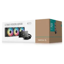 Tản nhiệt nước CPU Deepcool LT360 VISION ARGB - Black