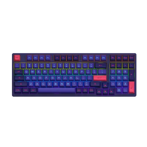 Bàn phím cơ Akko Neon 3098 | 98 phím, Creamy Yellow Pro Linear, RGB, USB-C