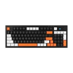 Bàn phím VSP VK79 | Membrane, 95 phím, LED Rainbow, USB-C, núm xoay