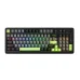 Bàn phím cơ không dây Gaming NewFF JK750 Black | 3 Mode, RGB, Pin 4000mAh, Switch Transparent PC, Đen - 1