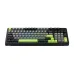 Bàn phím cơ không dây Gaming NewFF JK750 Black | 3 Mode, RGB, Pin 4000mAh, Switch Transparent PC, Đen - 2