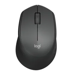 Chuột văn phòng Logitech M331 Silent | Wireless 2.4Ghz, 1000 DPI, 90g, Đen