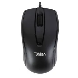 Chuột văn phòng Fuhlen L102 Black | USB có dây, 1000 DPI
