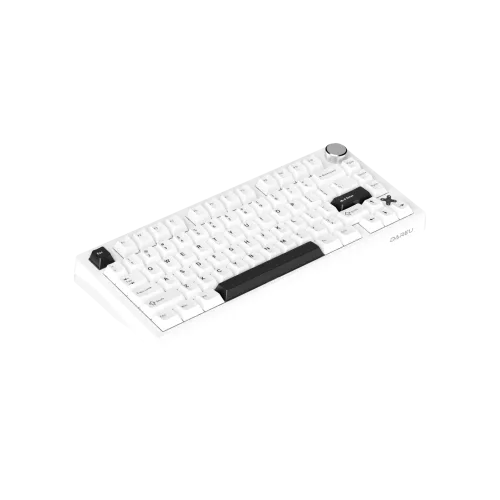 Bàn phím cơ DareU Flex 75 White Black | 75%, Tri-mode, Pegasus Switch, RGB, Gasket Mount