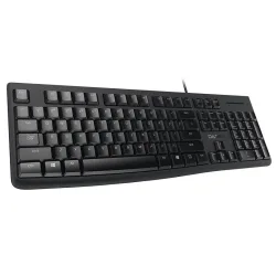 Bàn phím văn phòng DareU LK185 | Membrane, 104 phím, USB, màu đen