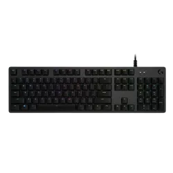 Bàn phím cơ gaming Logitech G512 Carbon | Có dây, Fullsize, Clicky Switch, RGB, Black