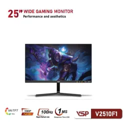 Màn hình VSP V2510F1 100Hz 24.5 inch Full HD VA 1ms Black NEW