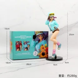 Mô hình trang trí Case - Bulma II HYBEMH Xanh