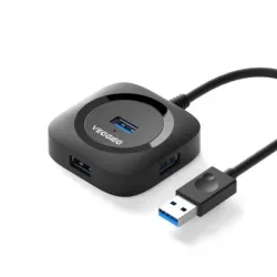(HUB) Bộ Chia USB Ra 4 Cổng USB Dài 1m VegGieg V-U2406