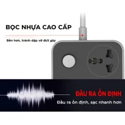 Ổ CẮM ĐIỆN ĐA NĂNG LDNIO SC3604 – 03 CHẤU + 06 CỔNG USB – CHUẨN CHÂN CẮM EU