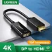 Cáp chuyển đổi Displayport to HDMI hỗ trợ 4Kx2K chính hãng Ugreen 40363 cao cấp - 1