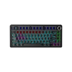 Bàn phím cơ gaming có dây AULA F75 (Usb/Blue switch/Đen) NEW