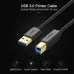 Cáp USB in 3.0 Chuẩn in B dài 2M (US210) Ugreen 10372 - 1