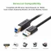 Cáp USB in 3.0 Chuẩn in B dài 2M (US210) Ugreen 10372 - 2