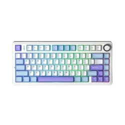 AULA F75 (1479) BÀN PHÍM CƠ GAMING 3 MODE (Phiên bản Xanh dương + trắng + tím/ Reaper switch)