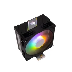 Tản nhiệt khí Leopard K400 RGB - Black/white (Support 2011)