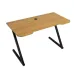 Bàn gaming chữ Z 1m2 | Khung thép sơn tĩnh điện, Mặt bàn MDF vân gỗ - 2