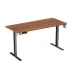 Bàn nâng hạ Manson SmartDesk 1m2 | Khung đen, Mặt gỗ Walnut - 5