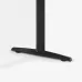 Bàn văn phòng HYPERWORK Core Desk 1m2 | Thép, Mặt bàn P1PB, Khung đen / Mặt trắng - 5