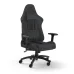 Ghế gaming CORSAIR TC100 RELAXED | Xám, 120kg, Chân xoay, Lưng vải (CF-9010052-WW) - 2