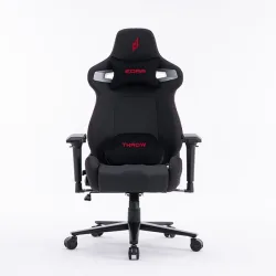 Ghế gaming E DRA Throw EGC235 | Đen, 120kg, Chân xoay, Da PU