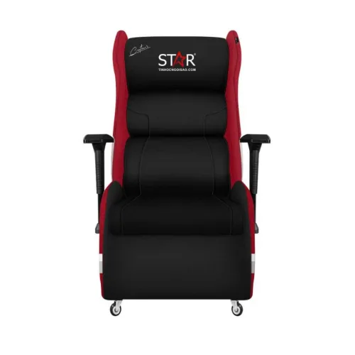 Ghế Sofa Gaming Centaur Reboot, Logo Vi Tính Tây Nguyên | Đen, 150kg, Chân xoay, Da PU