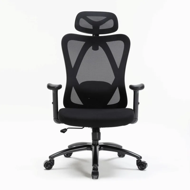 Ghế công thái học WARRIOR Hero WEC501 Plus | Đen, 120kg, Chân xoay, Lưng lưới
