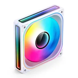 Quạt tản nhiệt PC Jonsbo ZB-120 | Fan lẻ 120mm, ARGB, Gió thuận, Trắng
