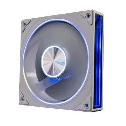 Quạt tản nhiệt PC Leopard TransWarp | Fan lẻ 120mm, ARGB, Gió ngược, Trắng