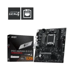 Mainboard MSI Pro A620AM-B EVO DDR5 | AM5, mATX, 2 khe RAM