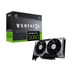 Card màn hình NVIDIA GeForce RTX 5060 MSI VENTUS 2X OC | 8GB GDDR7, 3840 CUDA, 550W
