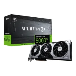 Card màn hình MSI GeForce RTX 5060 Ti 8G VENTUS 3X OC | 8GB GDDR7, 128-bit, PCIe 5.0, 3 Fan