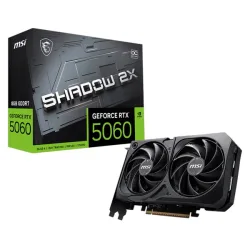 Card màn hình NVIDIA GeForce RTX 5060 MSI SHADOW 2X OC | 8GB GDDR7, 3840 CUDA, 550W
