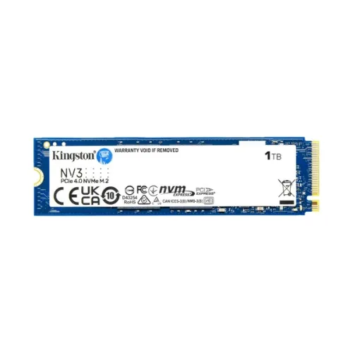 Ổ cứng SSD Kingston NV3 1TB | PCIe Gen4 x4 NVMe, M.2 2280 (SNV3S/1000G)