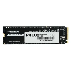 Ổ cứng SSD Patriot P410 1TB | PCIe Gen4 x4 NVMe, M.2 2280 (P410P1TBM28H)