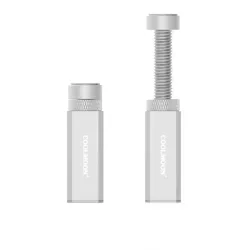 Thanh đỡ VGA Coolmoon Hifrost H8 Medium Silver | Đế nam châm (Chiều Cao 50mm - 80mm)