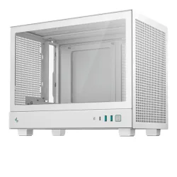 Thùng máy Deepcool CH160 WH Glass Mini-ITX | Trắng, không kèm fan